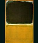 Mark Rothko Green White and Yellow on Yellow painting